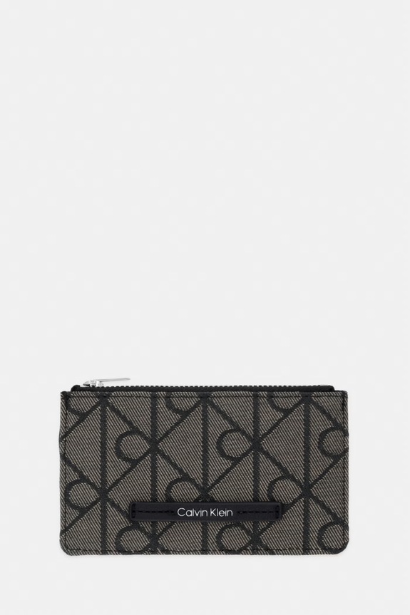 Calvin Klein portfel RFID damski beżowy LV04F1162G
