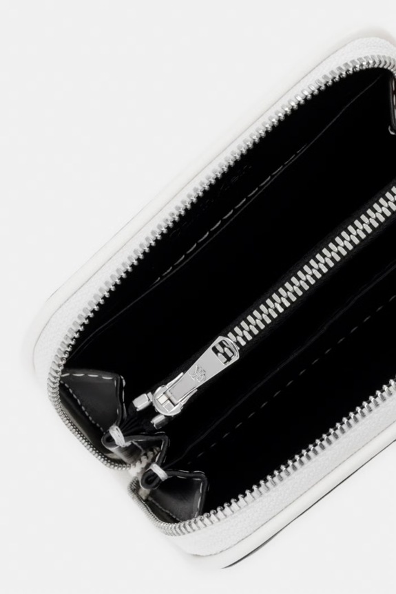 Аксесоари Calvin Klein портфейл RFID дамски от имитация на кожа LV04F1143G черен