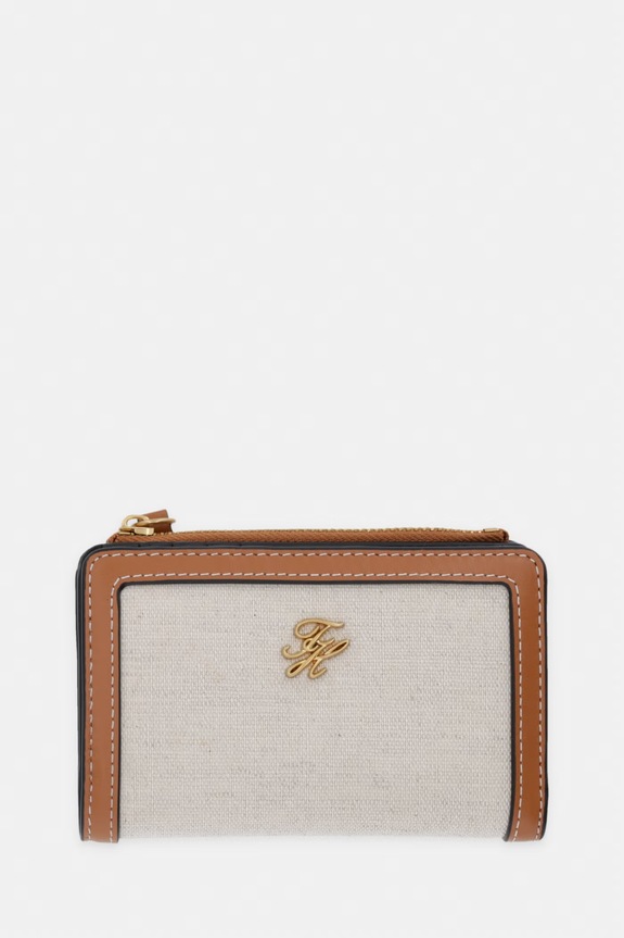 Tommy Hilfiger portfel damski beżowy AW0AW18706