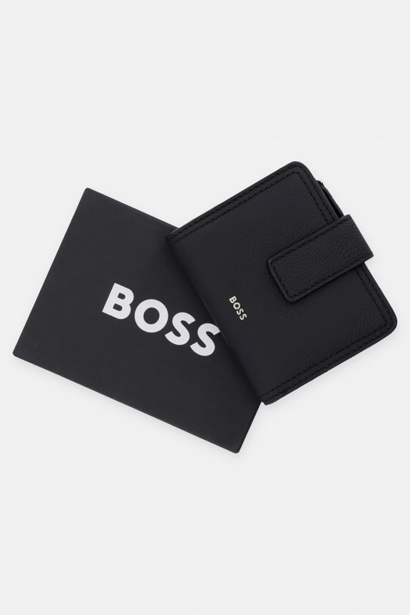 BOSS novčanik za žene kožni Lenah new Sm Wallet 50568170 crna