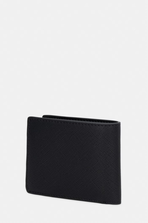 Karl Lagerfeld Jeans portfel męski z imitacji skóry B3M32059 czarny AW26