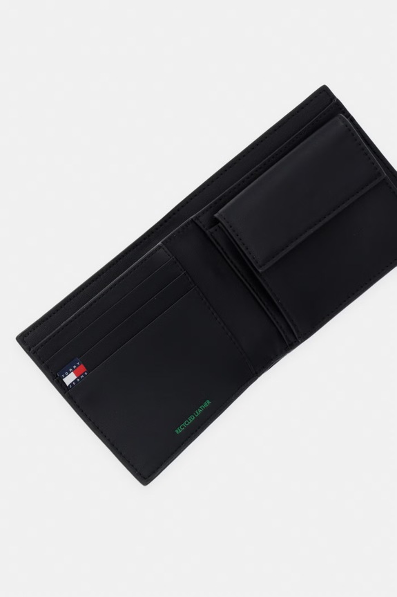 Akcesoria Tommy Jeans portfel RFID męski skórzany AM0AM14355 czarny