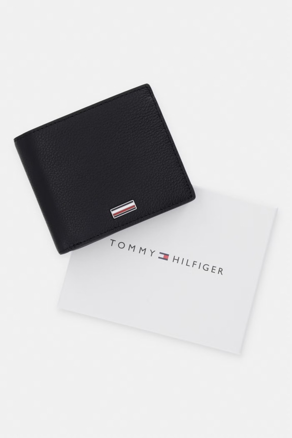 Tommy Hilfiger Peněženka pánská kožená AM0AM14497 černá