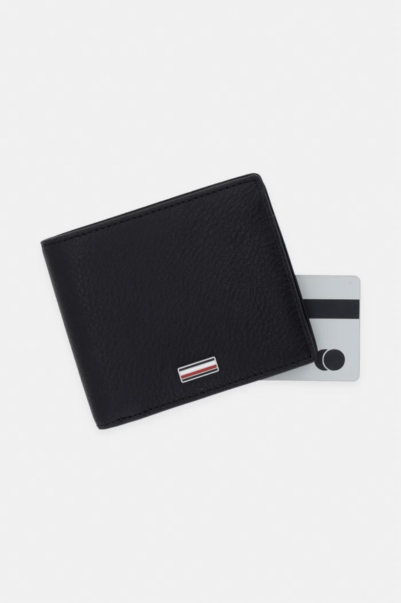 Tommy Hilfiger Peněženka pánská kožená černá AM0AM14496
