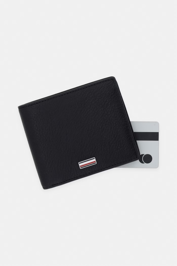 Tommy Hilfiger Peněženka pánská kožená černá AM0AM14496