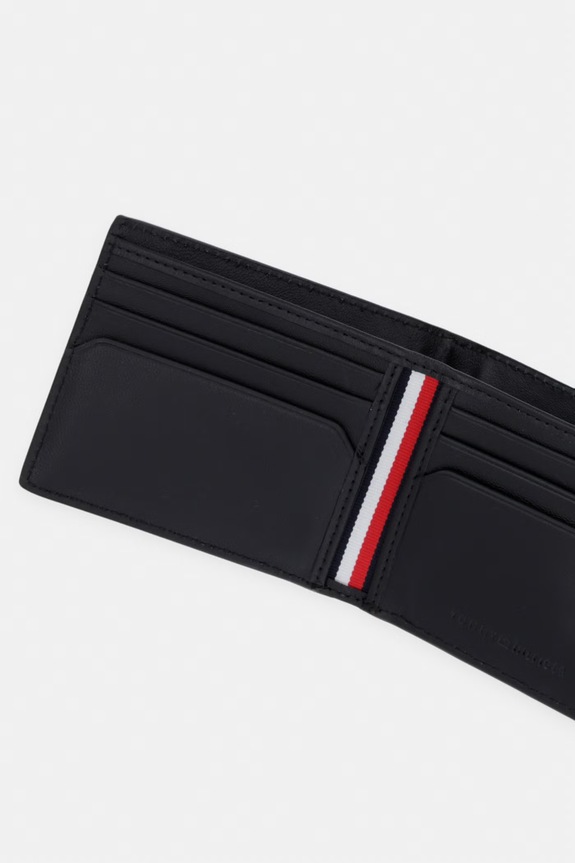 Doplňky Tommy Hilfiger Peněženka pánská kožená AM0AM14495 černá