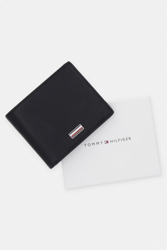 Tommy Hilfiger Peněženka pánská kožená AM0AM14495 černá