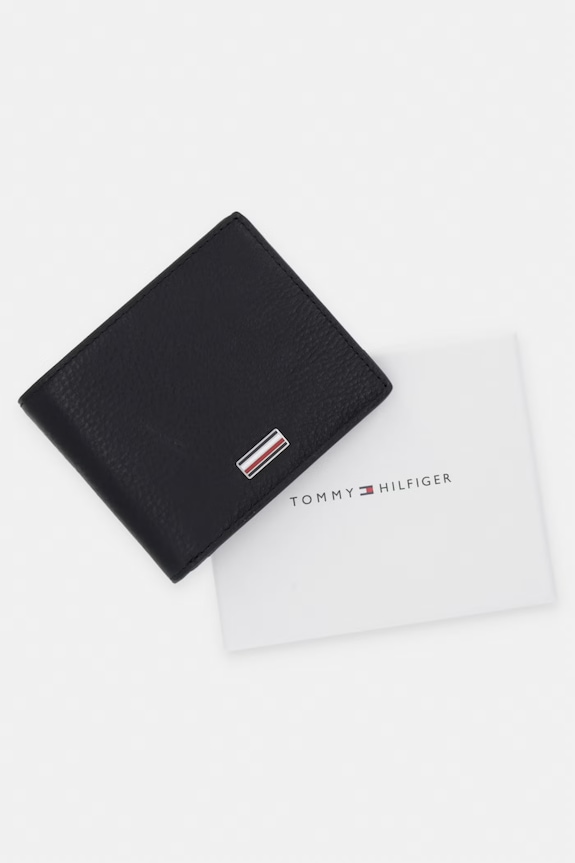 Tommy Hilfiger Peněženka pánská kožená AM0AM14495 černá