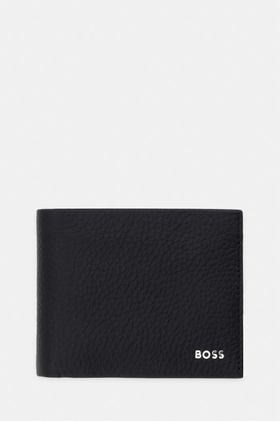 BOSS novčanik za muškarce kožni New Crosstown_6cc crna 50529512