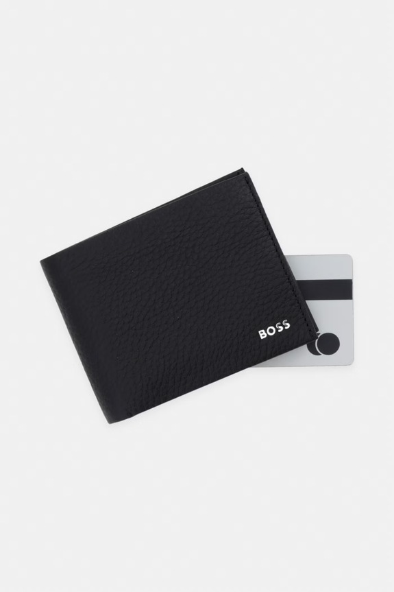BOSS novčanik za muškarce kožni New Crosstown_6cc crna 50529512
