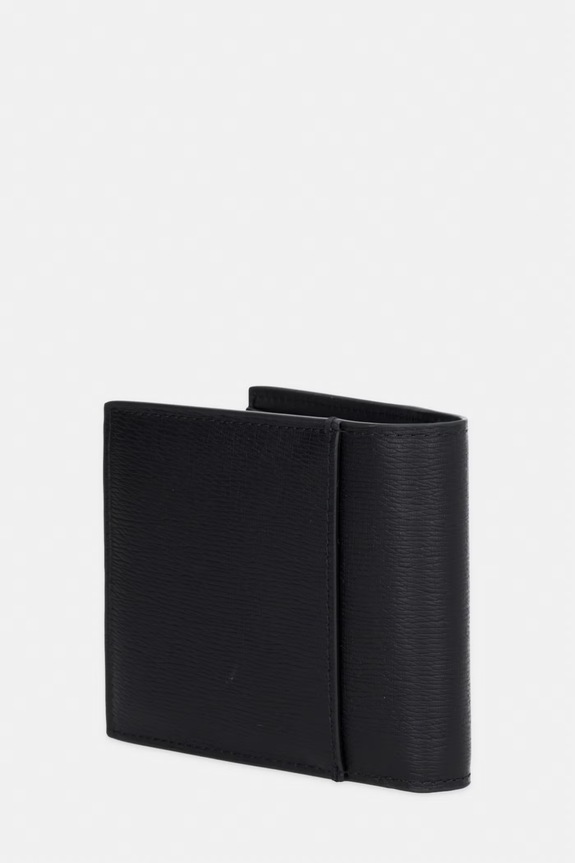 Calvin Klein portfel męski skórzany LV04D1304G czarny AW26