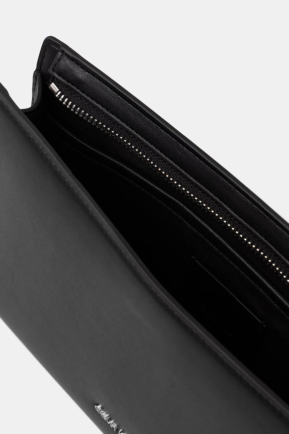 Akcesoria Calvin Klein saszetka męska z imitacji skóry LV04D1232G czarny