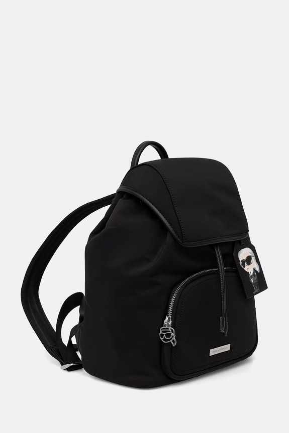Karl Lagerfeld gradski ruksak za žene IKON B3W30127 crna AW26