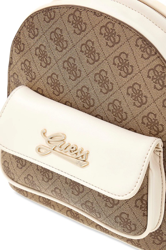 Fete Guess rucsac pentru copii, cu imitație de piele J6YZ03.W2508.9BY2 bej
