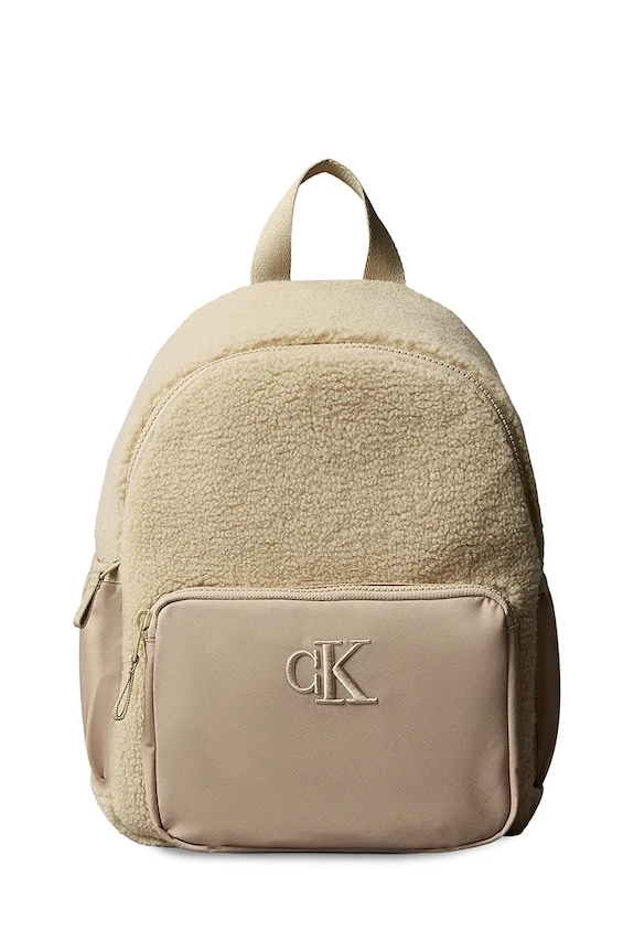 Calvin Klein Jeans rucsac pentru copii bej IU0IU00650.9BY2