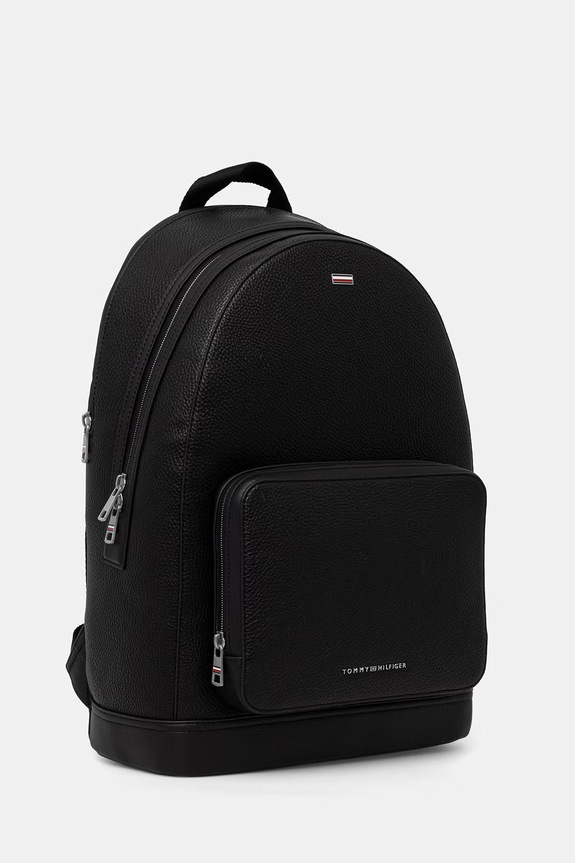 Tommy Hilfiger batoh pánský z imitace kůže AM0AM14431 černá AW26