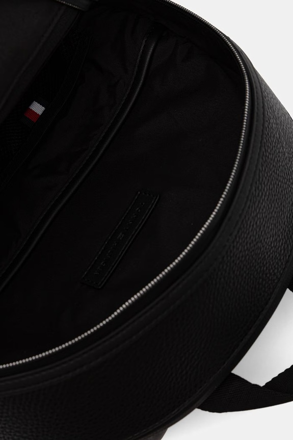 Tommy Hilfiger batoh pánský z imitace kůže černá AM0AM14431