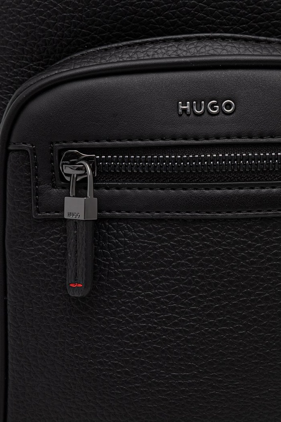 Dodaci HUGO ruksak za muškarce HUKE_MONOSTRAP 50568367 crna