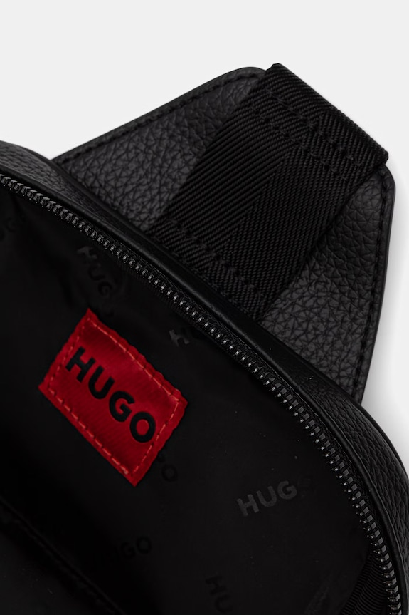 HUGO ruksak za muškarce HUKE_MONOSTRAP 50568367 crna