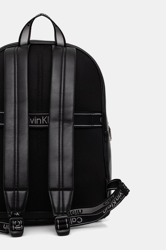 Akcesoria Calvin Klein plecak miejski męski z imitacji skóry LV04D3417G czarny