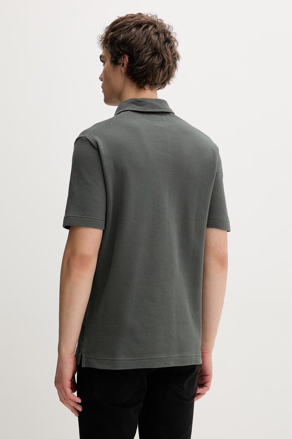 Abbigliamento Marc O'Polo polo da uomo in cotone 5000014291 verde