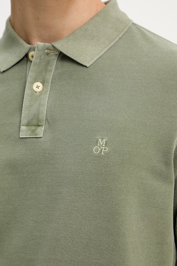 Marc O'Polo polo męskie bawełniane 5000014284 zielony