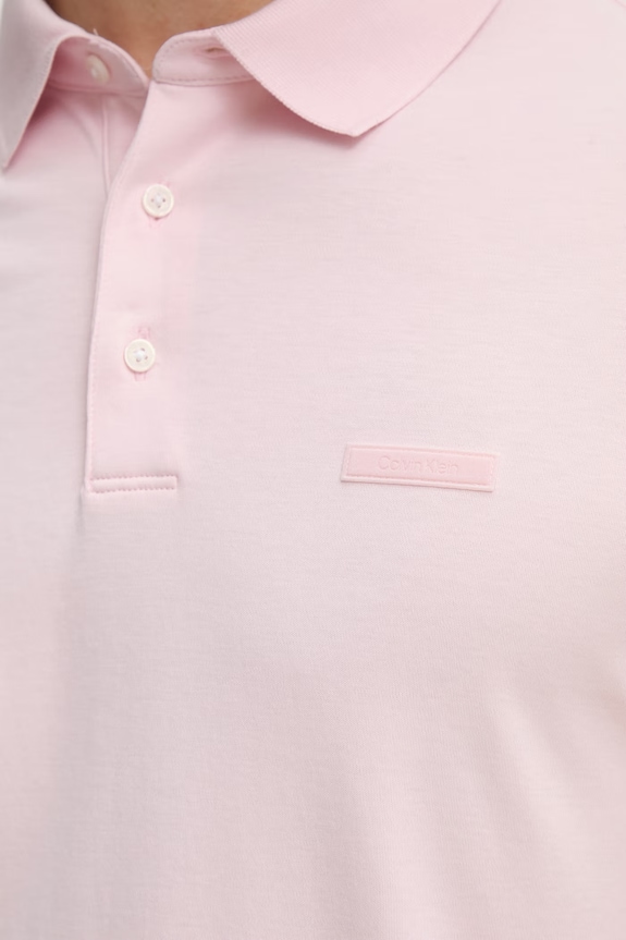 Calvin Klein Póló férfi pamut LV04LH204G rózsaszín
