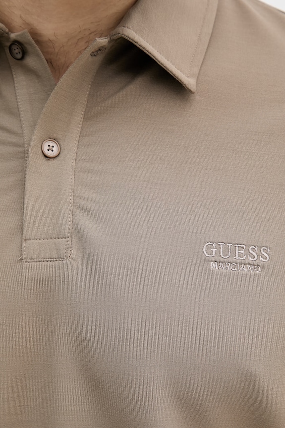 Guess поло чоловіче з модалем M6YP20.K4401 бежевий