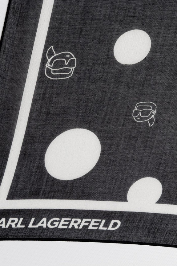 Karl Lagerfeld marama za žene IKON B3W33035 crna AW26