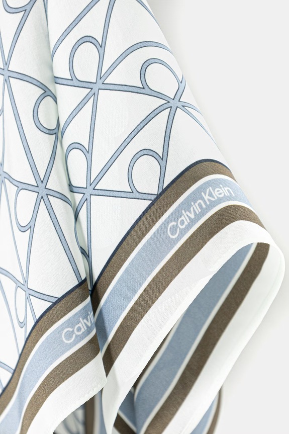 Akcesoria Calvin Klein apaszka damska LV04F9030G niebieski