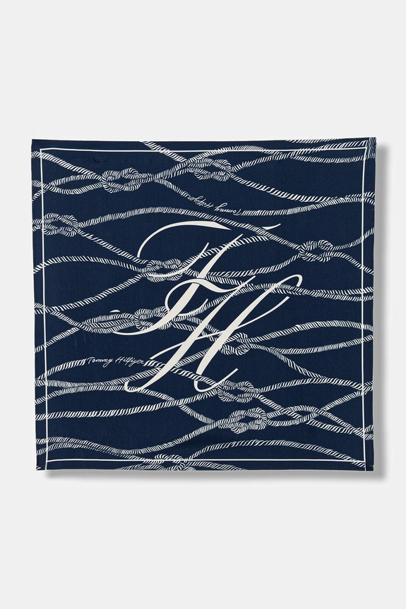 Tommy Hilfiger Szal damski granatowy AW0AW18687