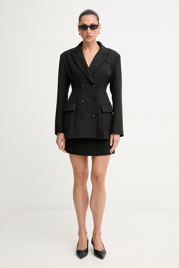 Guess φούστα PAOLA W6YD08.W2901 μαύρο AW26
