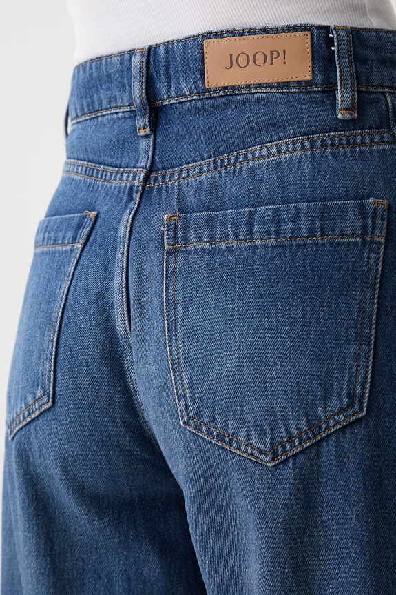 Joop! jeansy wide leg damskie niebieski 30104368