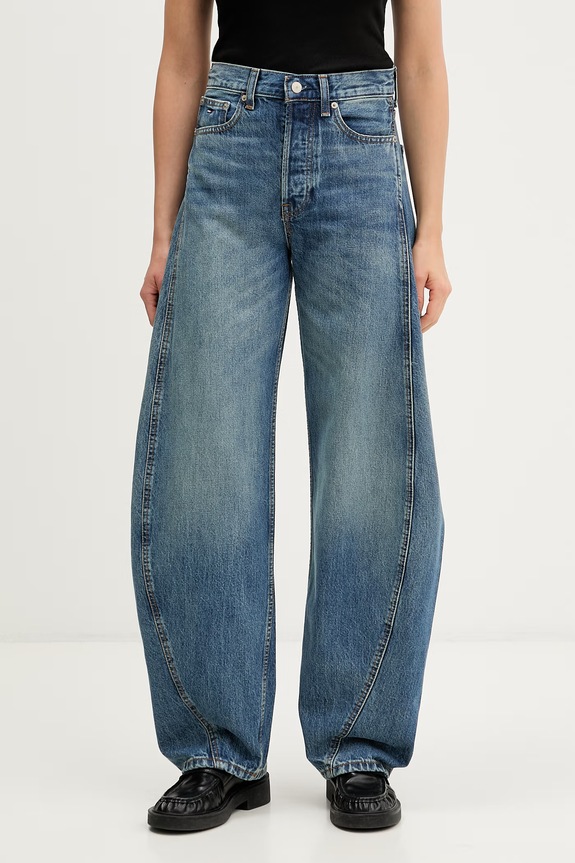 Tommy Jeans barrel γυναικεία σκούρο μπλε DW0DW23098