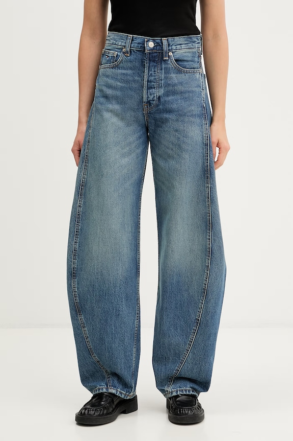 Tommy Jeans barrel γυναικεία σκούρο μπλε DW0DW23098