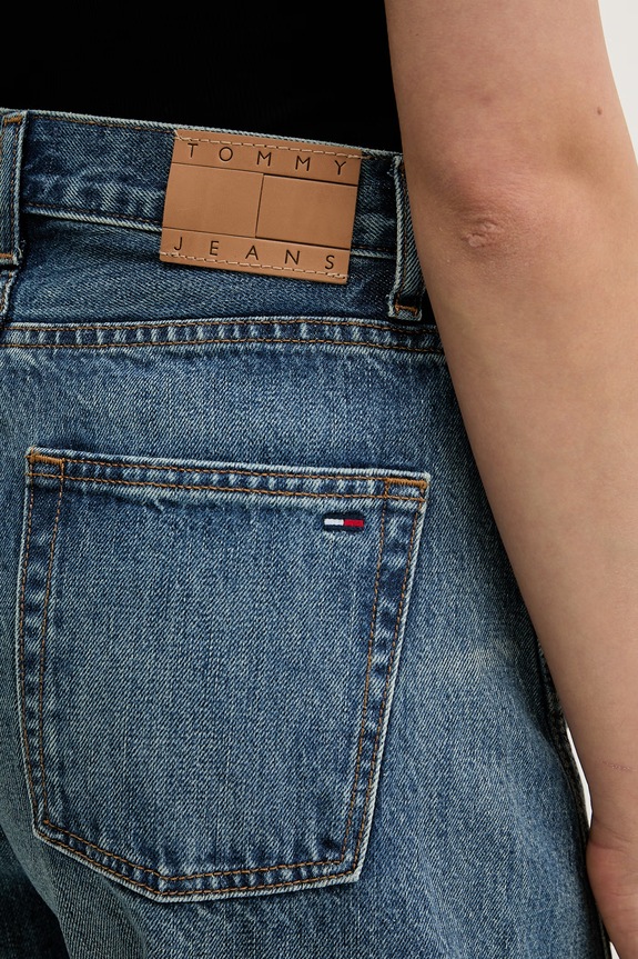 Tommy Jeans barrel γυναικεία σκούρο μπλε DW0DW23098