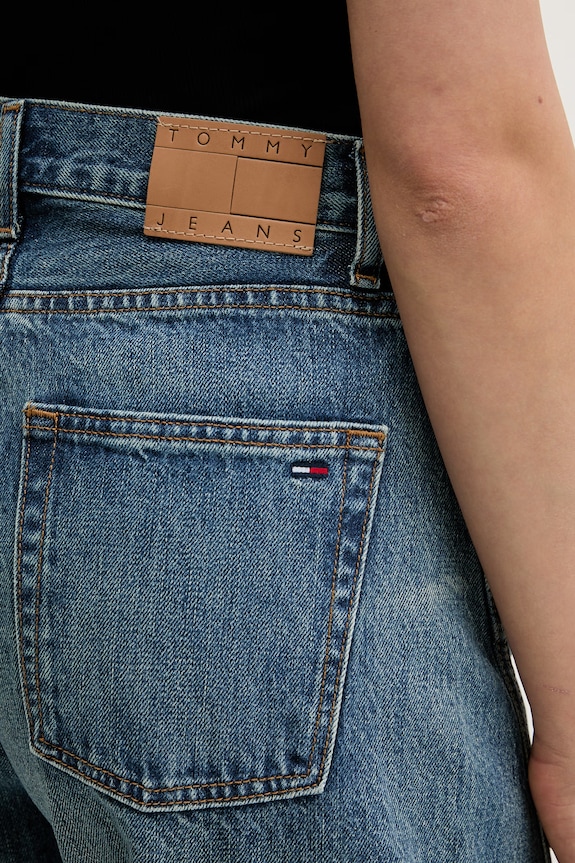 Tommy Jeans barrel γυναικεία σκούρο μπλε DW0DW23098