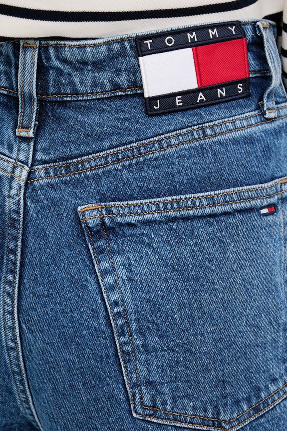 Tommy Jeans rifle wide leg dámske modrá DW0DW23069