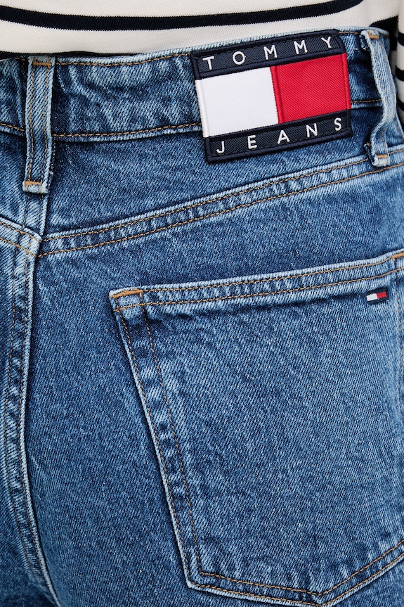 Tommy Jeans rifle wide leg dámske modrá DW0DW23069
