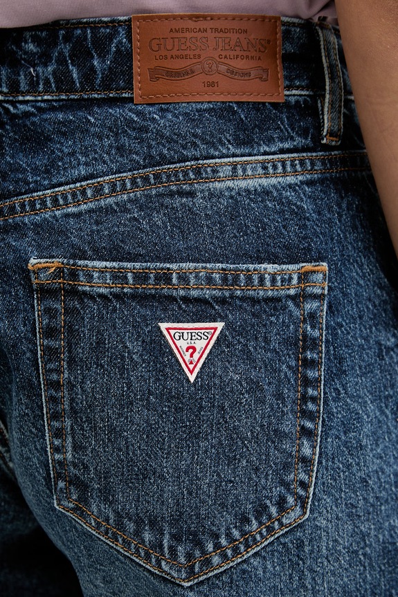 Guess Jeans wide leg traperice za žene plava W6RA2B.D5M5L