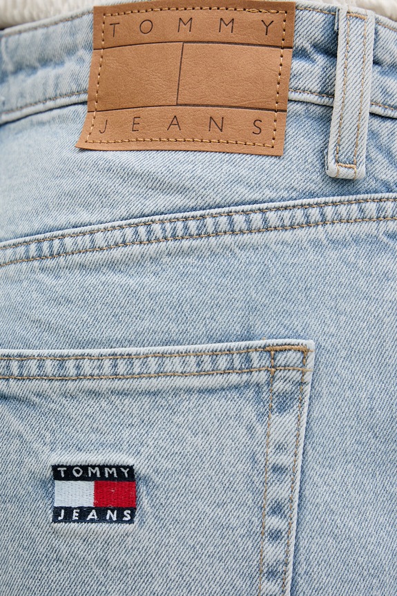 Tommy Jeans ravne kavbojke ženske modra DW0DW23582