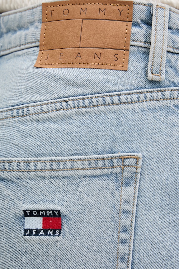Tommy Jeans ravne kavbojke ženske modra DW0DW23582
