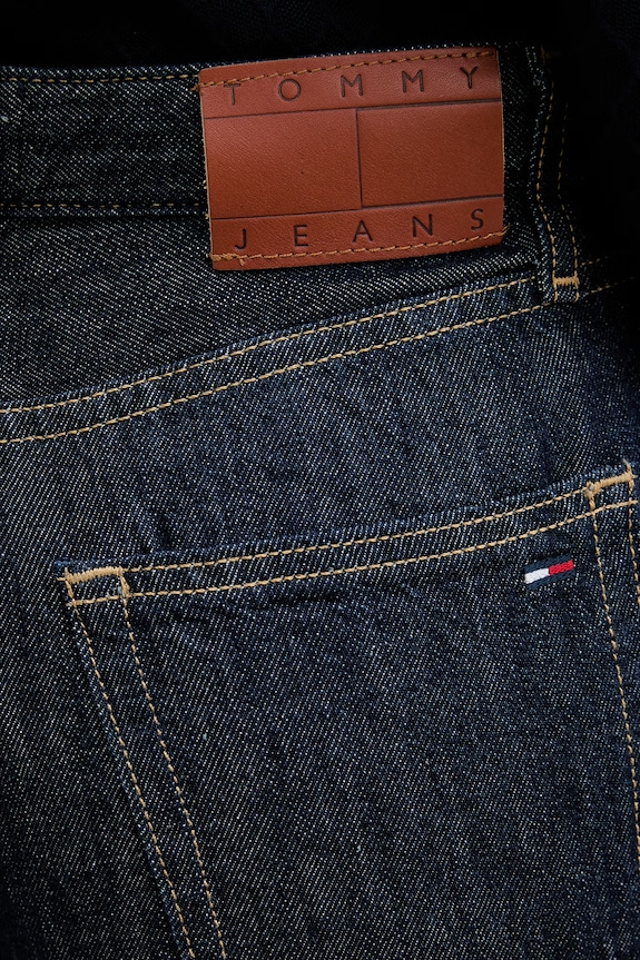 Tommy Jeans rifle wide leg dámske tmavomodrá DW0DW23093