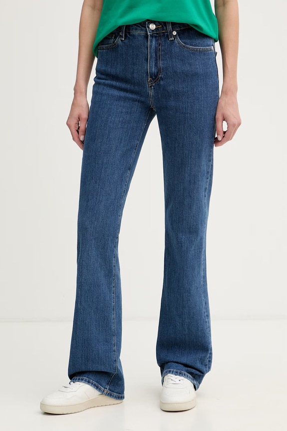 Tommy Hilfiger дънки bootcut дамски тъмносин WW0WW49956
