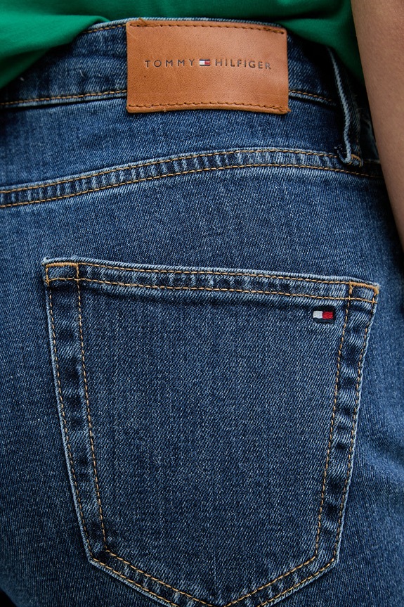 Tommy Hilfiger дънки bootcut дамски тъмносин WW0WW49956