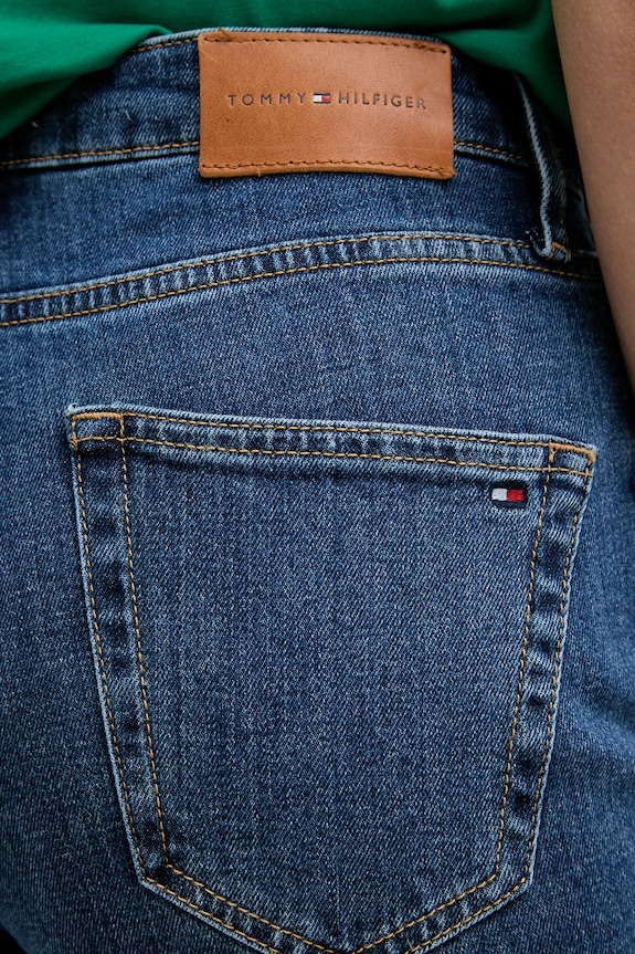Tommy Hilfiger дънки bootcut дамски тъмносин WW0WW49956