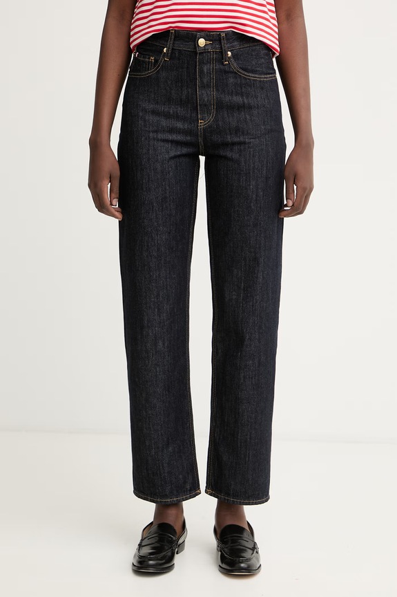 Tommy Hilfiger rifle tapered dámske tmavomodrá WW0WW50966