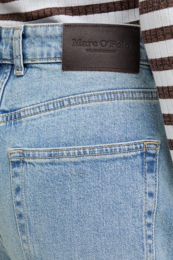Marc O'Polo jeansy relaxed fit damskie niebieski 5000014442