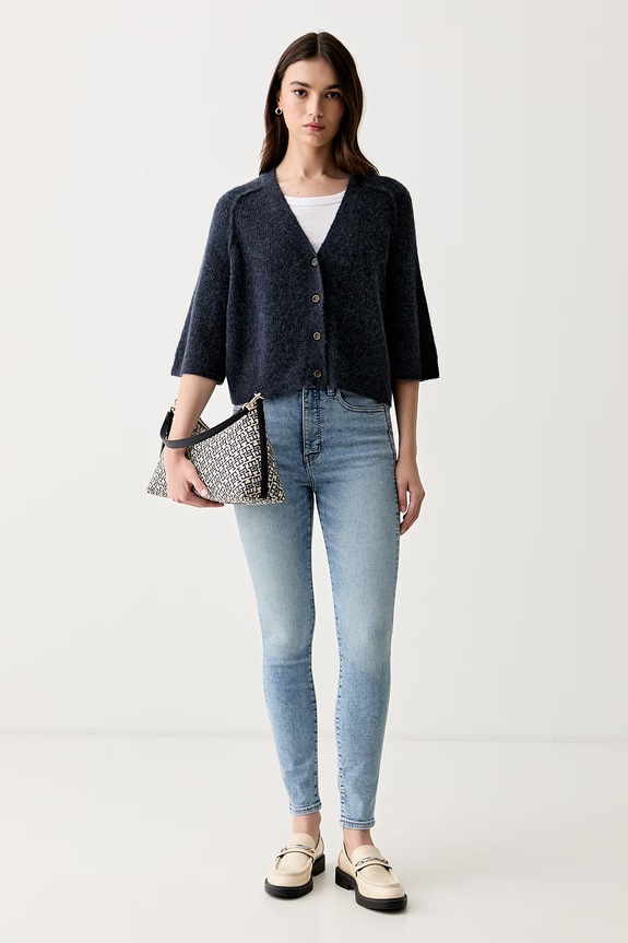 Calvin Klein Jeans skinny traperice za žene LV047G923G plava AW26