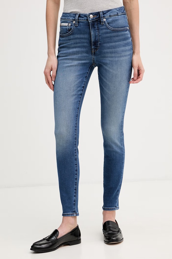 Calvin Klein Jeans skinny női kék LV047G922G